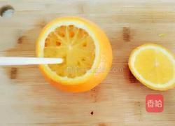 食疗妙方能调理宝贝咳嗽的盐蒸橙子的做法图解5