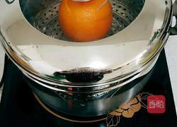 食疗妙方能调理宝贝咳嗽的盐蒸橙子的做法图解9