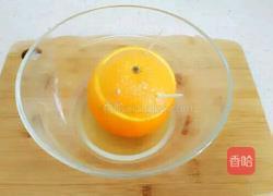 食疗妙方能调理宝贝咳嗽的盐蒸橙子的做法图解10