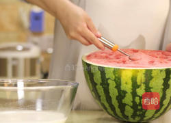 西瓜牛奶冰露的做法图解8