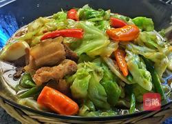 干锅手撕包菜的做法图解10