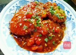 茄汁藕饼的做法图解12