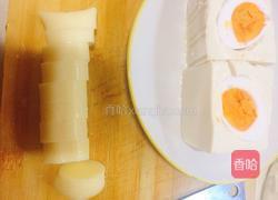 鸭蛋蒸豆腐的做法图解5