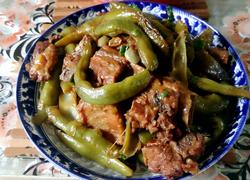 一锅俩菜之一 排骨炖豆角