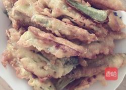 油炸黄秋葵的做法图解6