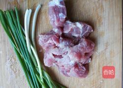 长豆肉饼子的做法图解2