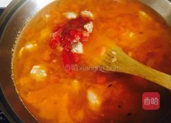 牛腩炖柿子的做法图解4