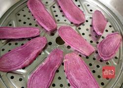 紫薯松糕的做法图解3