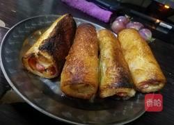 爆浆土司卷的做法图解7