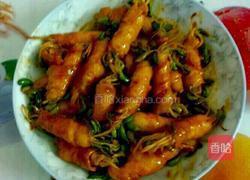 五花肉卷绿豆芽的做法图解6