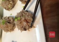珍珠丸子-糯米饭团-糯米胡萝卜香菇丸子的做法图解11