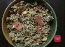 火腿炒饭的做法图解9