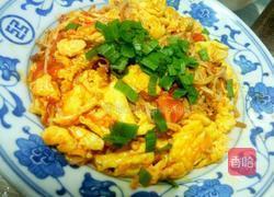 木须柿子炒金针菇的做法图解7