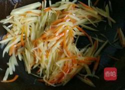 炒素丝的做法图解5