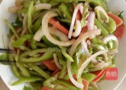 凉拌青椒洋葱火腿肠的做法图解5