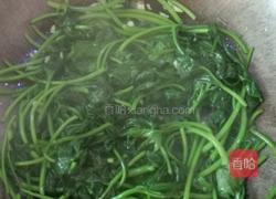 蒜蓉炒番薯叶的做法图解4