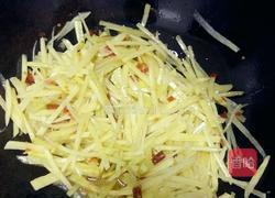 土豆丝炒肉的做法图解7