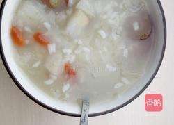 银耳雪梨红枣枸杞粥的做法图解5