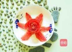 西红柿玫瑰花的做法图解9