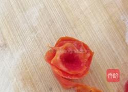 西红柿玫瑰花的做法图解2