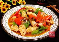 香辣鱿鱼的做法图解1