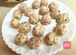 蒸酿土豆肉丸的做法图解2