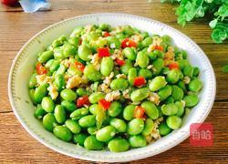 肉末炒黄豆米的做法图解13