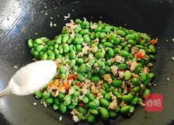 肉末炒黄豆米的做法图解12