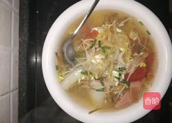 豆腐脑蔬菜汤的做法图解4