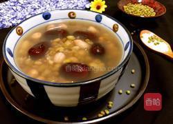 绿豆花生红枣甜汤的做法图解7