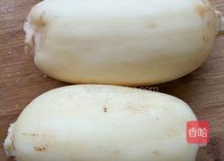 炒藕片的做法图解1