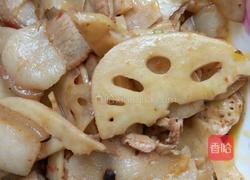 炒藕片的做法图解7