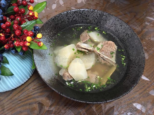 萝卜排骨汤