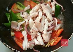 彩椒炒鲜鱿的做法图解7