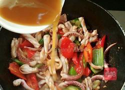 彩椒炒鲜鱿的做法图解9
