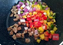 彩椒牛肉丁的做法图解9