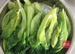 酱汁生菜的做法图解4