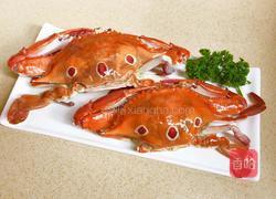 蒜蓉蒸蟹的做法图解1