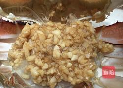 蒜蓉蒸蟹的做法图解4