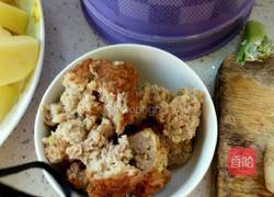 豆角土豆炖肉丸的做法图解6