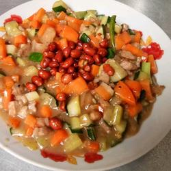 宫保酸甜肉丁的做法[图]