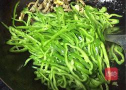 青椒肉丝的做法图解4
