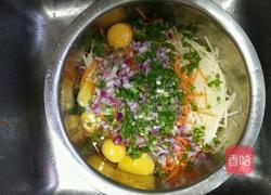 鸡蛋土豆丝饼的做法图解4
