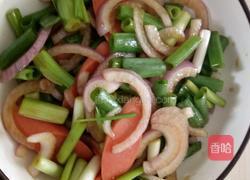 凉拌洋葱火腿的做法图解4