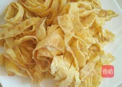 香菇蛋皮肉丝面的做法图解4
