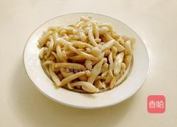 凉拌白玉菇的做法图解9