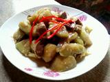 牛肉丸炒丝瓜
