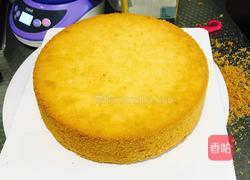 八寸儿童淡奶油裱花蛋糕的做法图解1