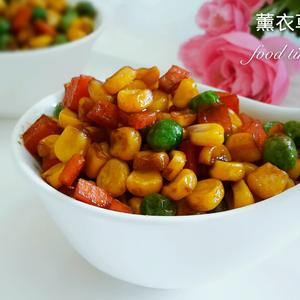 蚝油玉米豌豆粒