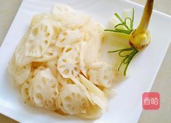 凉拌藕带的做法图解4